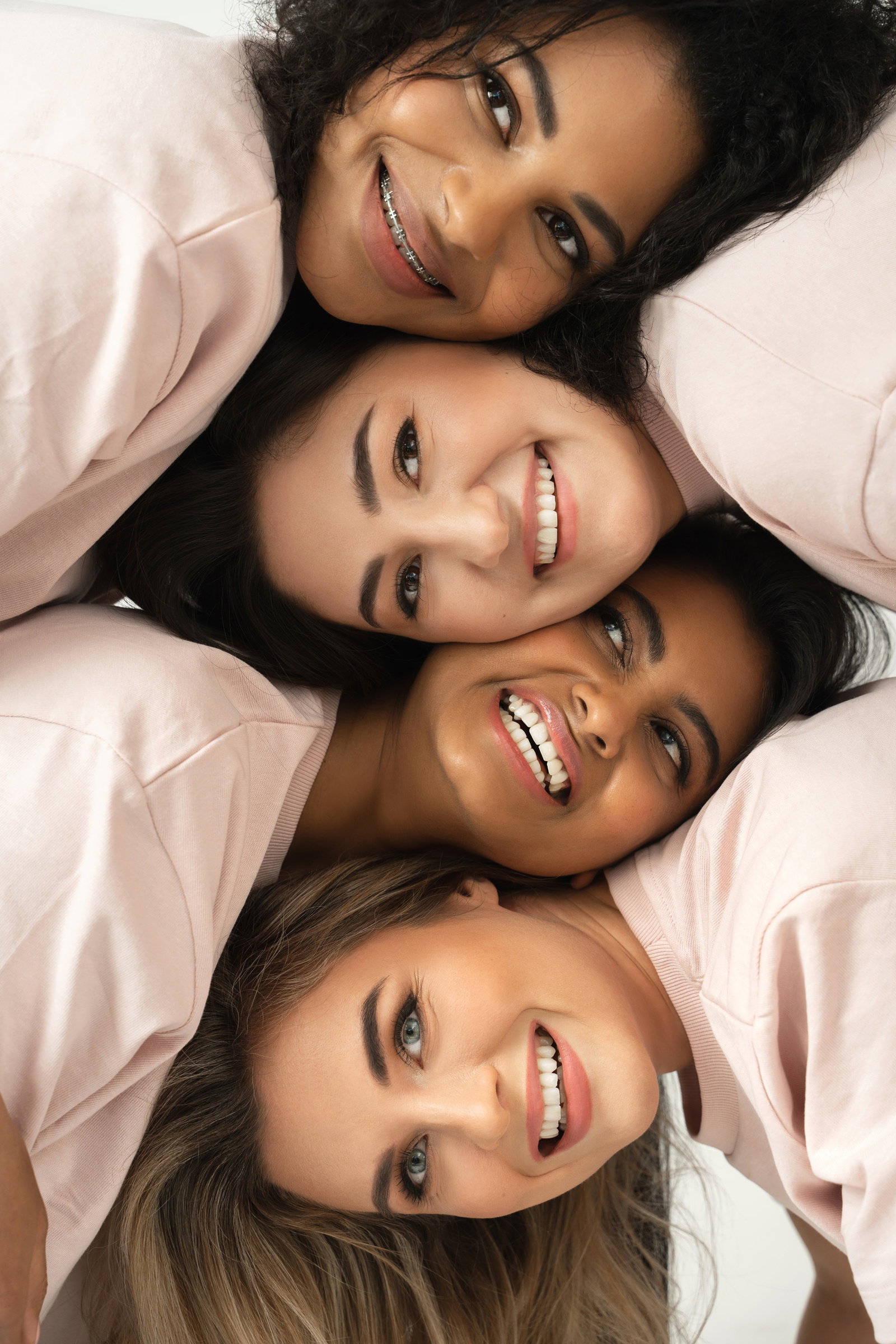 Group of Different Ethnicity Women. Multicultural Diversity and